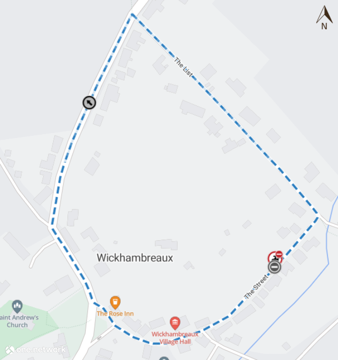 Position of closure